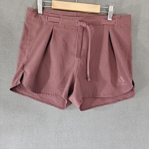 Adidas rust brown Womens Athletic Shorts small